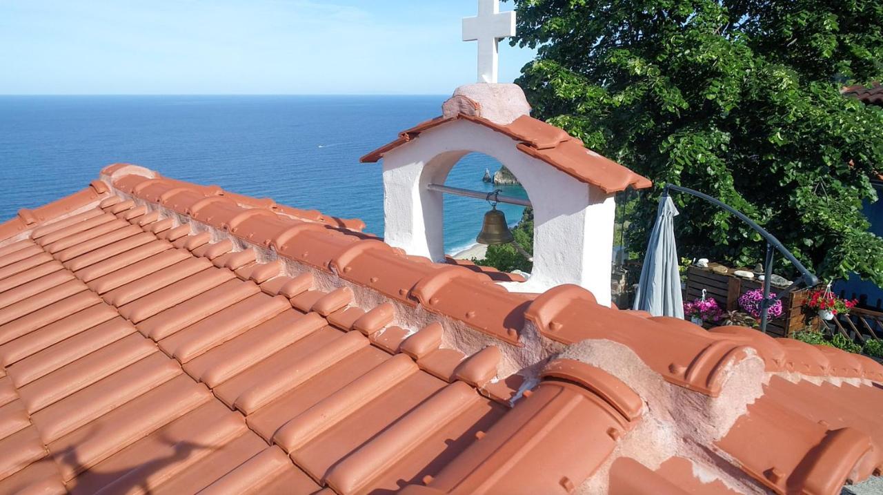 Balcony On The Rocks Vila Agioi Saranta Exterior foto